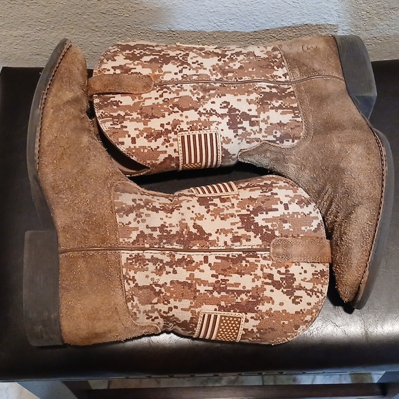 Ariat *Boys Camo Patriot Western Boot - Picture 3 of 12